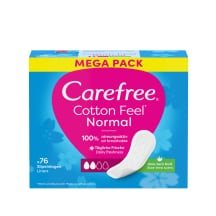 Higieniniai įklotai CAREFREE, 76 vnt