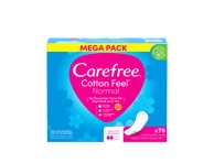 Higieniniai įklotai CAREFREE COTTON, 76 vnt