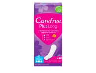 Higieniniai įklotai CAREFREE PLUS LONG, 40 vnt
