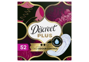 Higieniniai įklotai DISCREET Normal Plus, 52 vnt