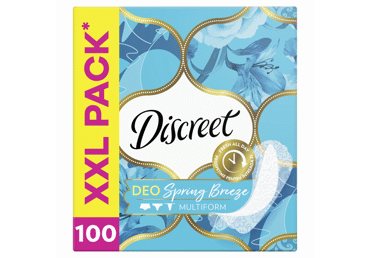 Higieniniai įklotai DISCREET Spring Breeze, 100 vnt