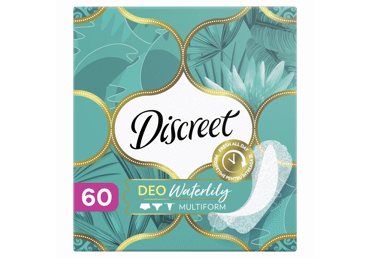 Higieniniai įklotai DISCREET Waterlily, 60 vnt