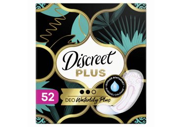 Higieniniai įklotai DISCREET Waterlily Plus, 52 vnt