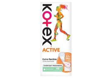 Higieniniai įklotai KOTEX ACTIVE DEO ULTRASLIM, 48 vnt