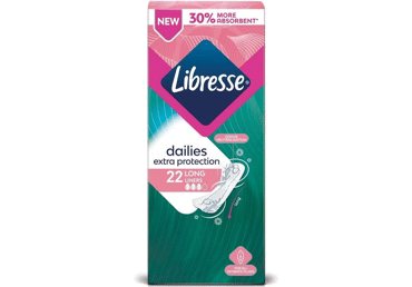 Higieniniai įklotai LIBRESSE LONG EXTRA, 22 vnt