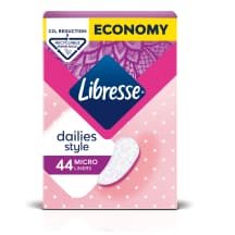 Higieniniai įklotai LIBRESSE MICRO, 44 vnt