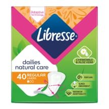 Higieniniai įklotai LIBRESSE NATURAL, 40 vnt