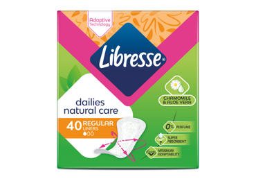 Higieniniai įklotai LIBRESSE NATURAL NORMAL, 40 vnt