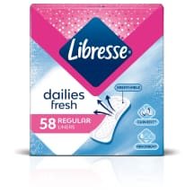 Higieniniai įklotai LIBRESSE NORMAL, 58 vnt
