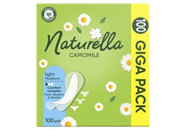 Higieniniai įklotai NATURELLA Light Camomile Multiform, 100 vnt