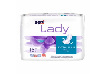 Higieniniai įklotai SENI LADY EXTRA PLUS, 15 vnt