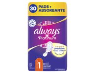 Higieniniai paketai ALWAYS Platinum Normal, S1, 30 vnt