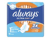 Higieniniai paketai ALWAYS Ultra Normal, S1, 10 vnt