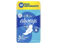 Higieniniai paketai ALWAYS Ultra Super Extra, S3, 28 vnt