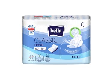 Higieniniai paketai BELLA CLASSIC NOVA COMFORT, 10 vnt