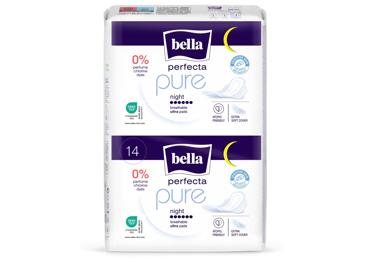 Higieniniai paketai BELLA PERFECTA PURE NIGHT, 14 vnt