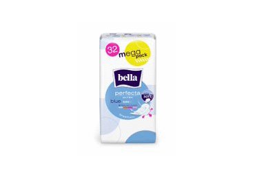 Higieniniai paketai BELLA PER.ULT.BLUE MEGA P., 32 vnt