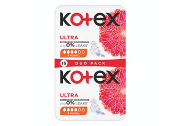 Higieniniai paketai KOTEX ULTRA NORMAL, 16 vnt