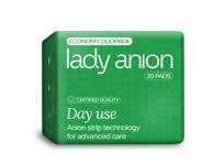 Higieniniai paketai LADY ANION, 10 vnt