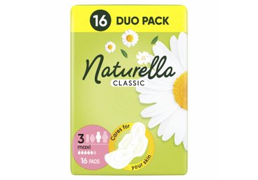 Higieniniai paketai NATURELLA Classic Maxi, S3, 16 vnt