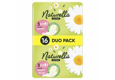 Higieniniai paketai NATURELLA Ultra Maxi, S3, 16 vnt