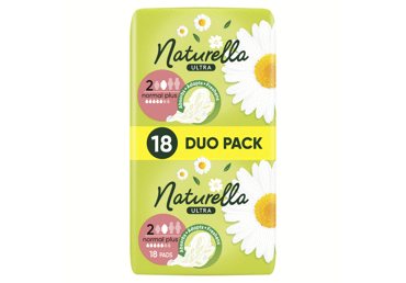 Higieniniai paketai NATURELLA Ultra Normal Plus, S2, 18 vnt