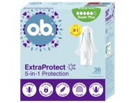 Higieniniai tamponai O.B. EXTRA PROTECT SUPER PLUS, 36 vnt