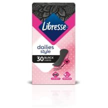 Higieniniai įklotai LIBRESSE NORMAL BLACK, 30 vnt