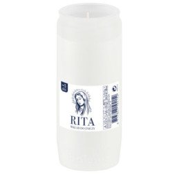 Įdėklas kapų žvakėms RITA, dega iki 68 val., 1 vnt., 14 cm