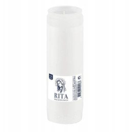 Įdėklas kapų žvakėms RITA, dega iki 88 val., 1 vnt, 18 cm