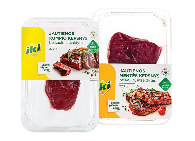 IKI brandintai jautienai
