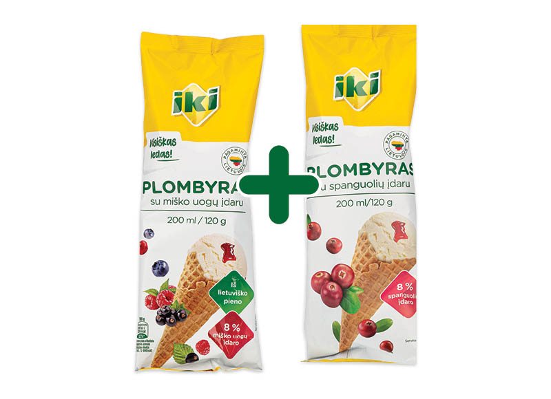 IKI ledai vafliniame ragelyje, 200 ml