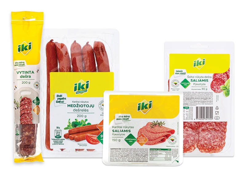 IKI rūkytiems ir vytintiems mėsos gaminiams