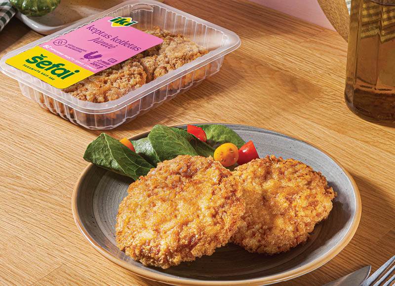 IKI ŠEFAI keptas kotletas JŪRATĖ, 200 g