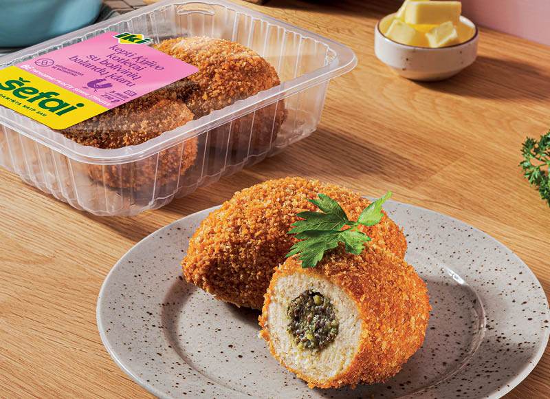 IKI ŠEFAI kepti KYJIVO kotletai, 270 g