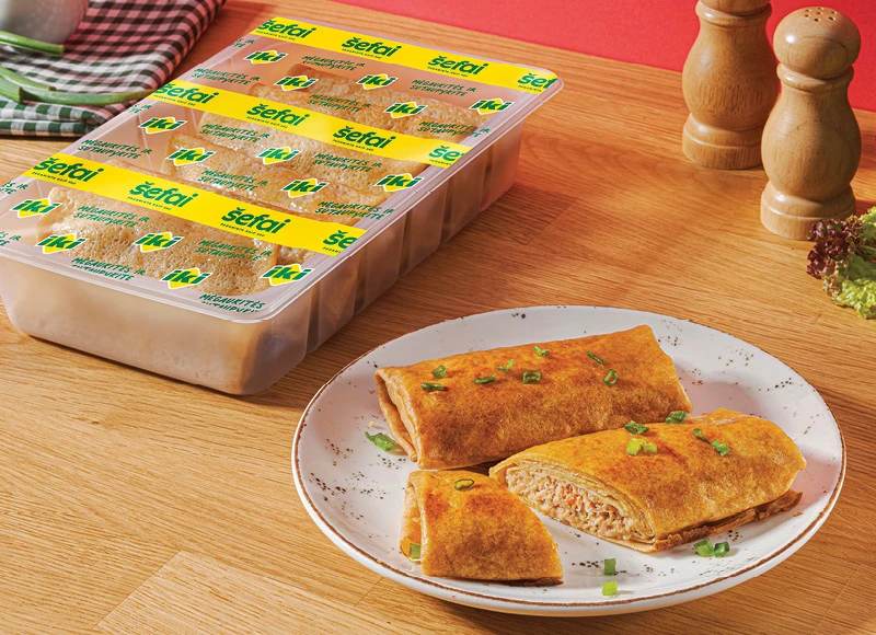 IKI ŠEFAI lietiniai su mėsa, 600 g