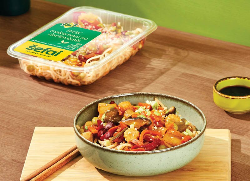 IKI ŠEFAI makaronai WOK, 220 g