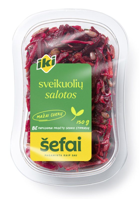 IKI ŠEFAI SVEIKUOLIŲ salotos, 150 g