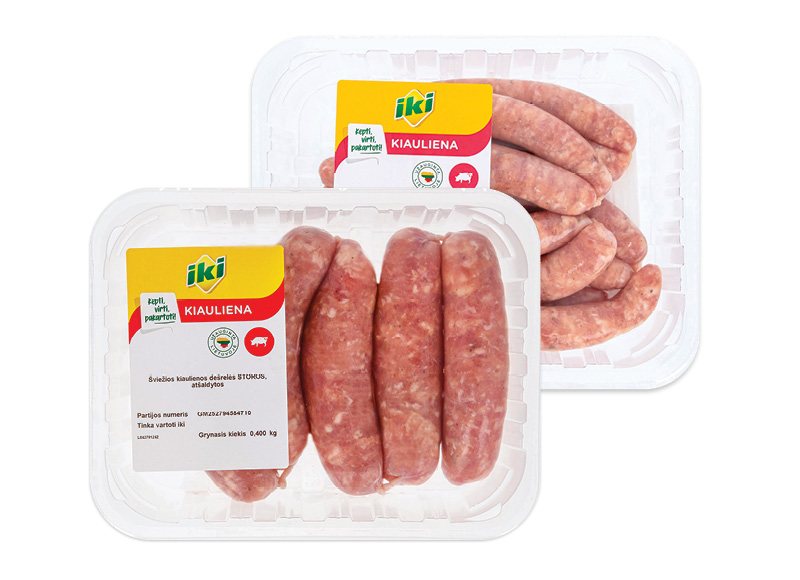 IKI šviežios fasuotos dešrelės, 400 g