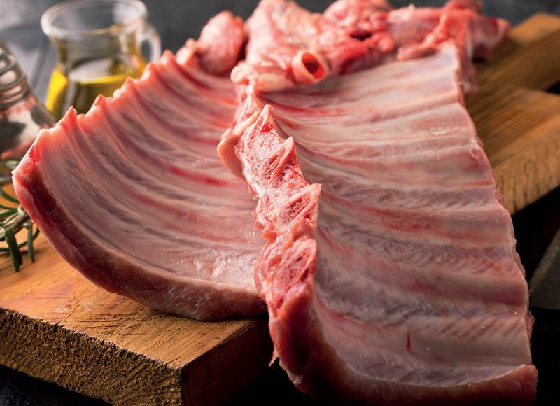 IKI ŪKIS jautienos šonkauliai, 1 kg