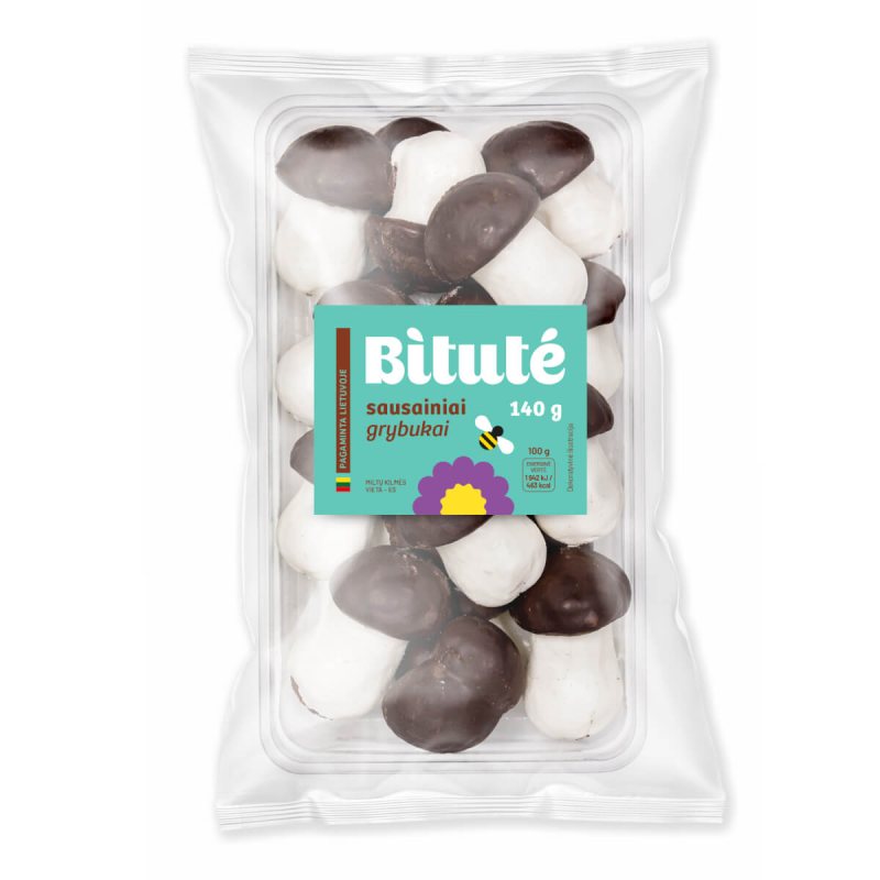 IKI ŪKIS sausainiai ŠILBARAVYKIAI, 140 g