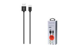 Įkrovimo laidas HAVIT 8725, Type-C, 3 m