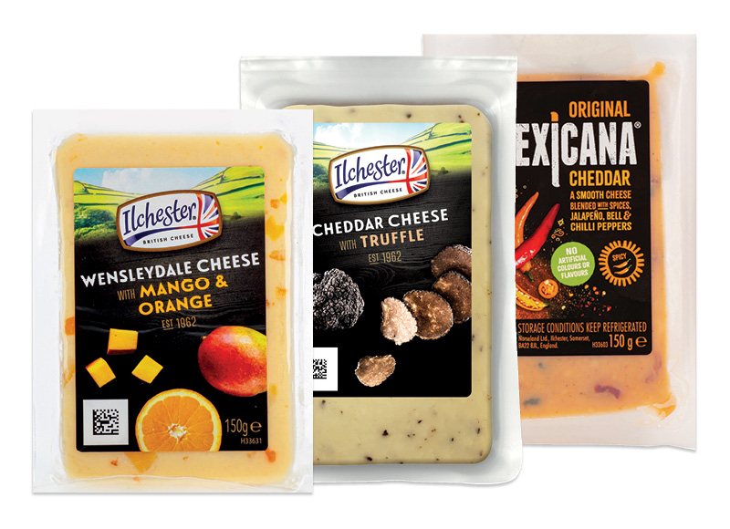 ILCHESTER sūriams WENSLEYDALE, MEXICANA, 150 g