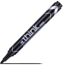 Ilgalaikis žymeklis DELI U100, juodas, 1.5 mm