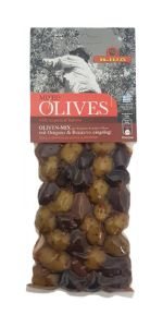 ILIDA MIXED OLIVES WITH OREGANO & BUKOVO, 150 g