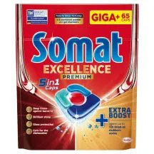 Ind. kaps. SOMAT EXCELL. PREMIUM 5IN1, 65 vnt