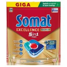 Indapl. kapsulės SOMAT PREMIUM 5in1, 54 vnt