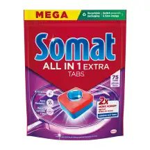 Indapl. tabletės SOMAT ALL IN1 EXTRA, 75 vnt