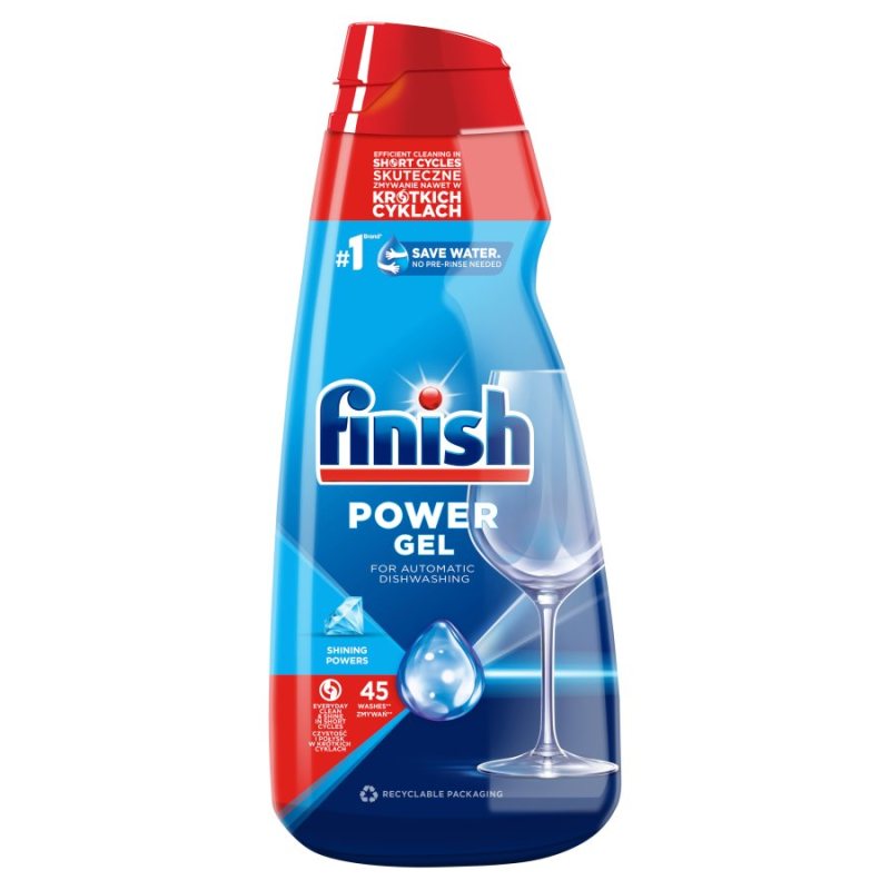 Indaplovių gelis FINISH All in 1 Max Power Gel, 900 ml