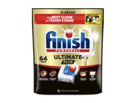Indaplovių indų ploviklio kapsulės Finish Ultimate Plus Fresh, gaivaus kvapo, 64 vnt